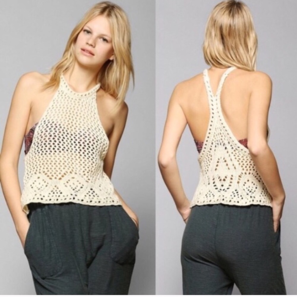 Urban Outfitters crochet tank
